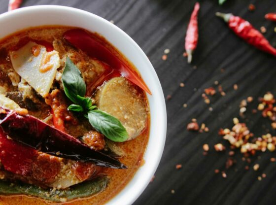 Soupe thaï (très) pimentée